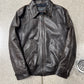 Dolce & Gabbana ‘Western’ Brown Calfskin Leather Jacket