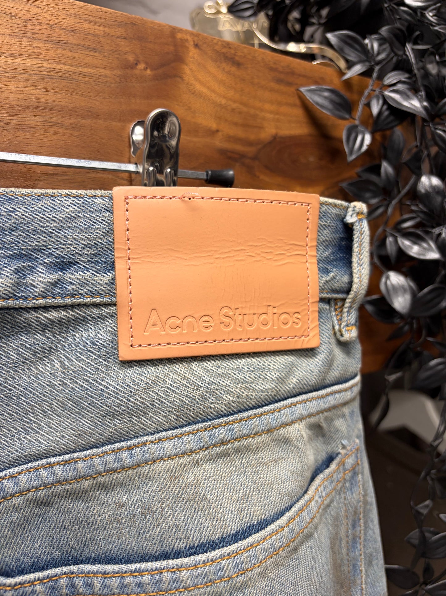 Acne Studios Mud Wash Blue ‘2021M’ Flared Leg Denim