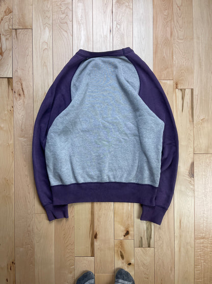 2000s Hysteric Glamour Basketball Logo Two Tone Sweatshirt