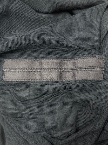 SS2011 Rick Owens ‘Anthem’ Ribbed Black ‘Waterfall’ Cardigan