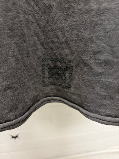 SS2003 Undercover ‘Scab’ Faded Grey Giz Print T-Shirt