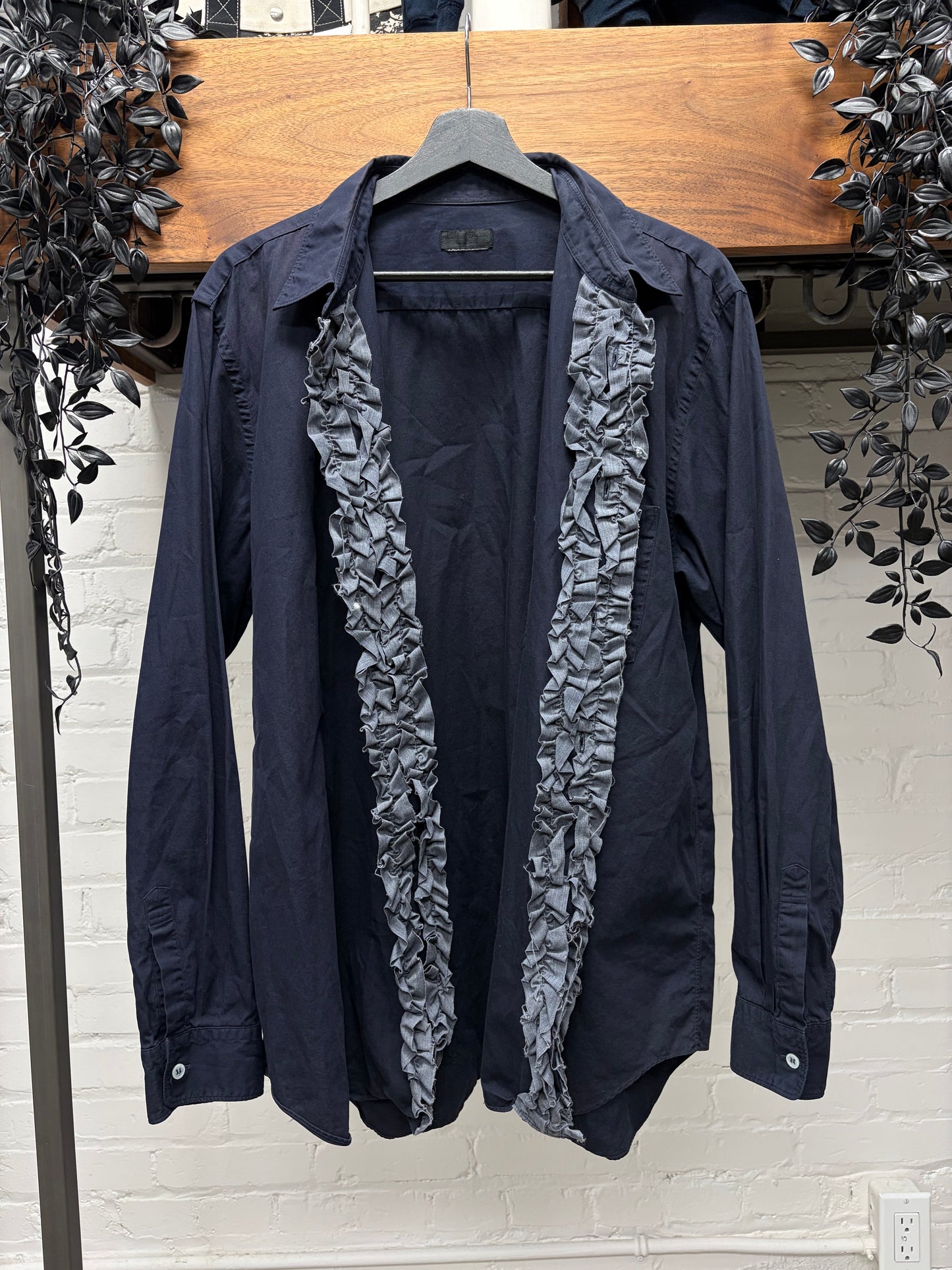 SS1999 Comme Des Garçons Homme ‘Ruffled’ Button Up Shirt