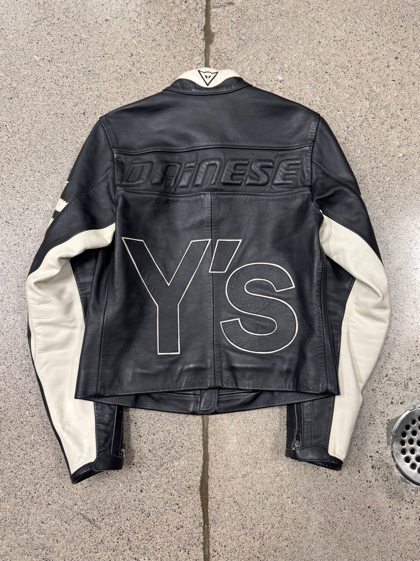 SS2005 Yohji Yamamoto x Dainese Motorcycle Leather Racing Jacket