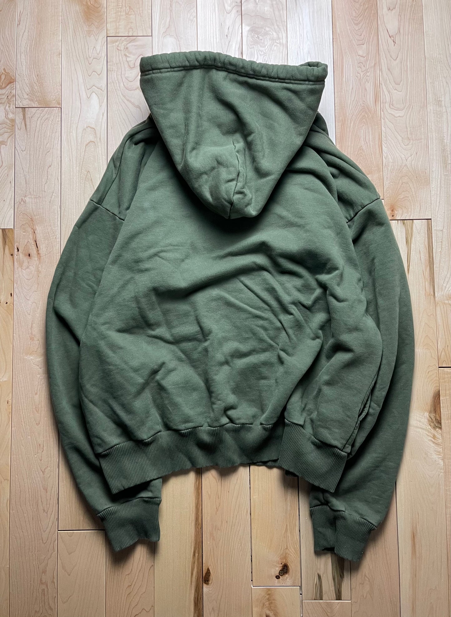 Diesel Tape Logo Forest Green Pullover Hoodie