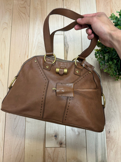 2000’s YSL ‘Muse’ Brown Leather Shoulder Bag