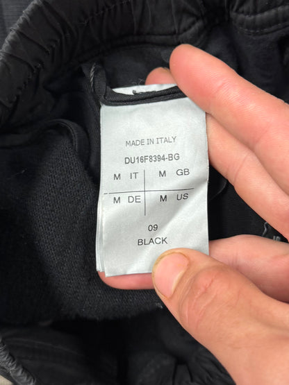 Rick Owens DRKSDHW Black Heavy Cotton ‘Pod’ Drop Crotch Sweatpants