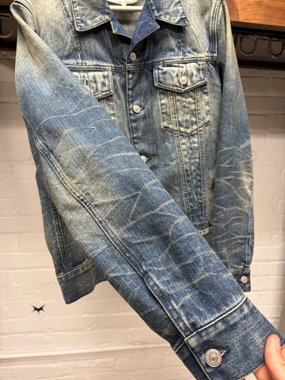 SS2025 Maison Margiela Raw Blue Denim ‘Sportsjacket’