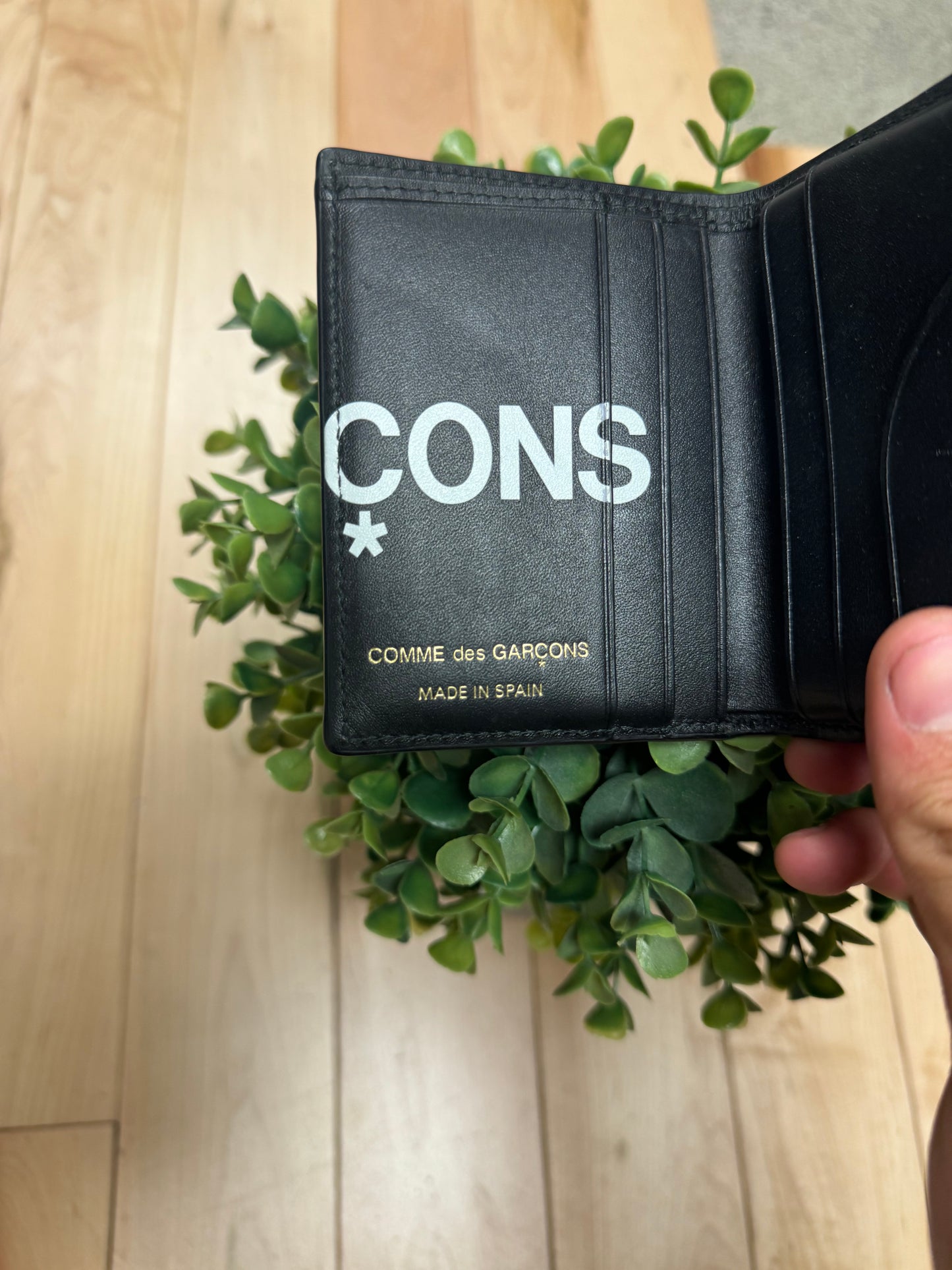 Comme Des Garçons Homme Bifold Leather Wallet