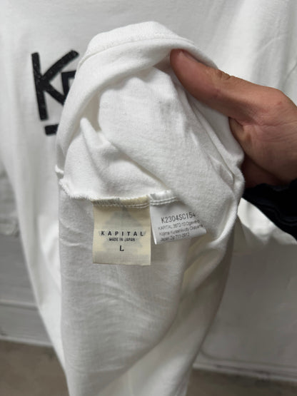 Kapital Kountry ‘Love & Peace’ Graphic T-Shirt
