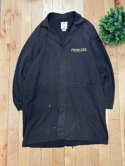 AW2018 Visvim ‘Peerless’ Chain Stitched Brown Shop Coat