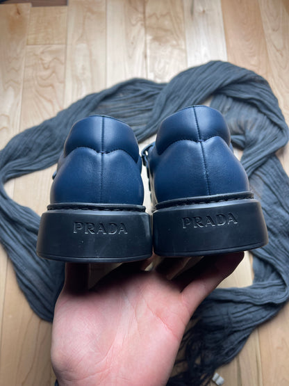 Prada Sport Platform Sole Velcro Strap Sneakers