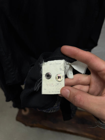 1993 Comme Des Garçons Homme Plus Plaid/Black Reconstructed Shirt