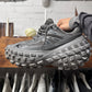 Balenciaga ‘Defender’ Grey ‘Tire Track’ Bounce Low Top Sneakers