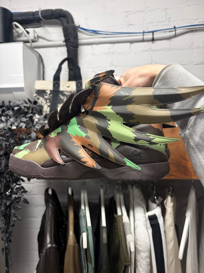 2015 Jeremy Scott x Adidas Wings 3.0 Camouflage High Top Sneakers
