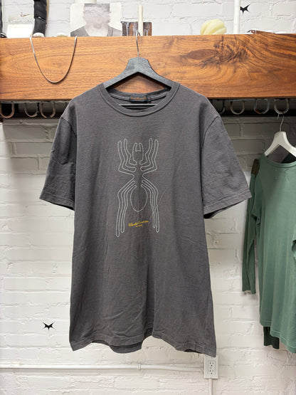 2000s Undercover x Fragment ‘Bug Motif’ Faded Grey Graphic T-Shirt
