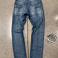 Dior Homme Light Wash Blue Faded Skinny Denim