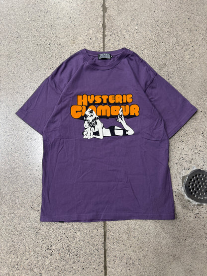 Hysteric Glamour Purple ‘Showgirl’ T-Shirt