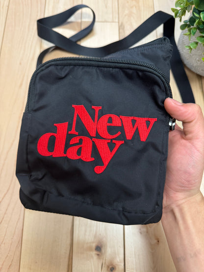 Undercover ‘New Day’ Black Crossbody Messenger Bag