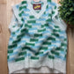 Marni Mohair V-Neck Striped Sweater Vest