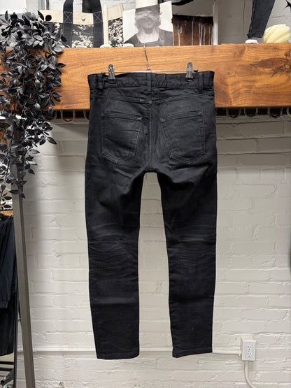 2016 Saint Laurent by Hedi Slimane ‘D02’ Black Skinny Jeans