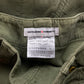 Katharine Hamnett Washed Military Green Cargo Pants