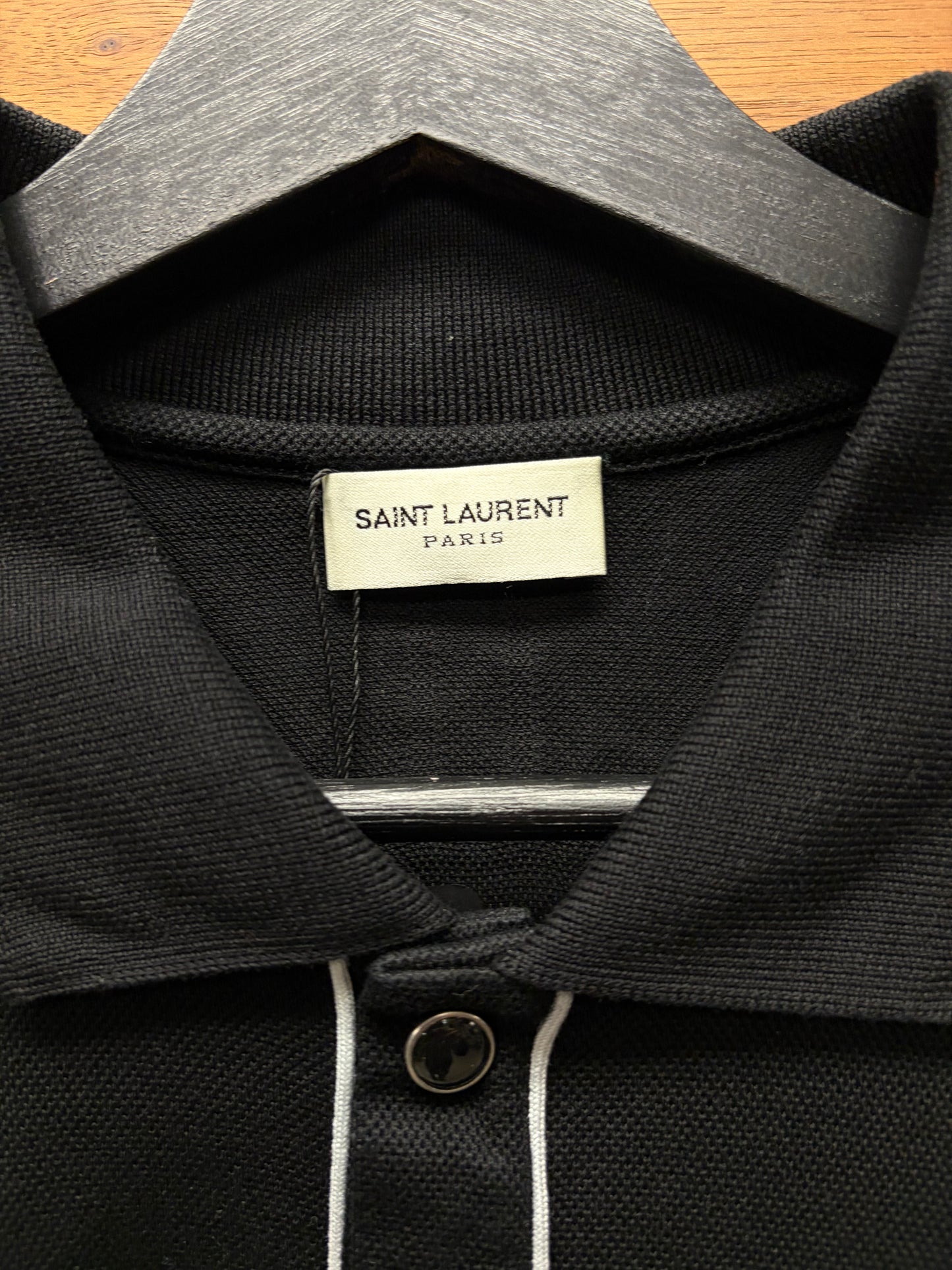 SS2014 Saint Laurent by Hedi Slimane ‘Cassandre’ Western Polo