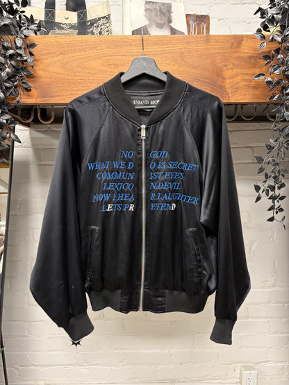 AW2017 Enfants Riches Deprimes ‘Germs’ Silk Bomber Jacket