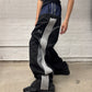 AW2024 Balenciaga ‘Cut Up’ Double Waist Wide Leg Track Pants