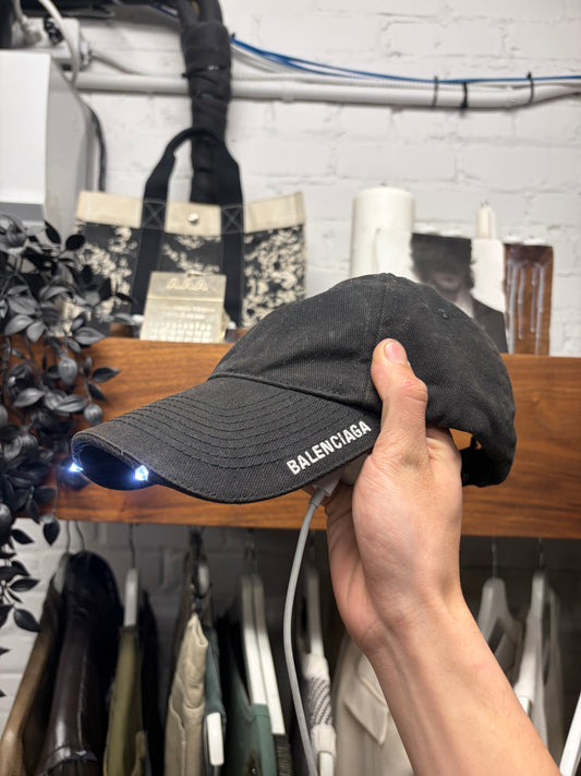 Balenciaga L.E.D. ‘Flashlight Brim’ Chargeable Baseball Cap