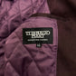 Tornado Mart Oxblood Red Fur Trim Jacket