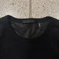 Helmut Lang Black Mesh Logo T-Shirt