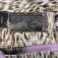 Roberto Cavalli Pink Leopard Print Denim