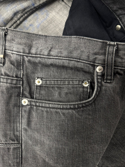 Dior Homme ‘Unaltered’ Grey Skinny Cut Denim