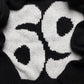 Autumn Winter 2012 Yohji Yamamoto ‘69’ Graphic Wool Knit Sweater.