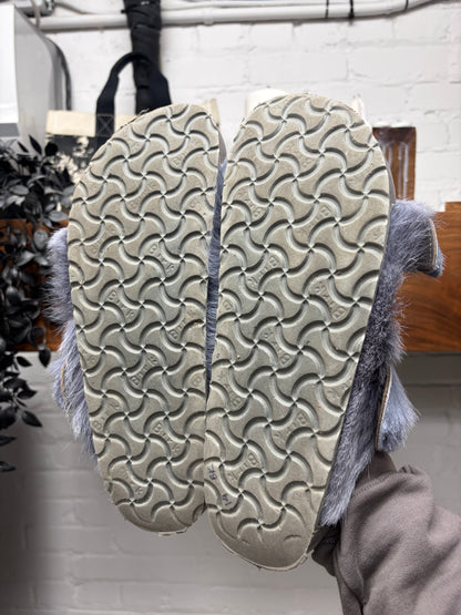 Rick Owens x Birkenstock ‘Arizona’ Pony Hair Sandals