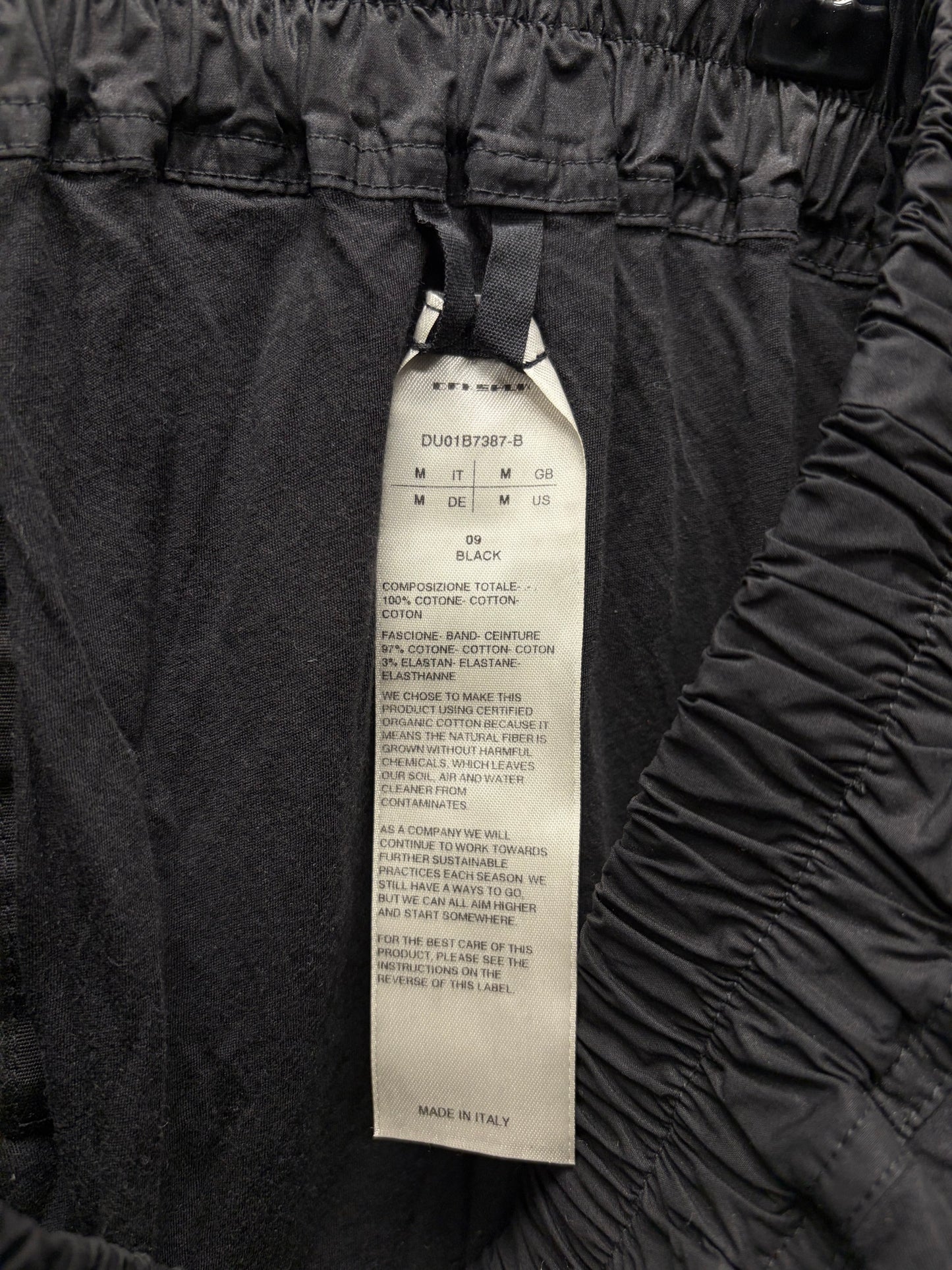 Rick Owens Black Drawstring ‘Boxer’ Cotton Shorts