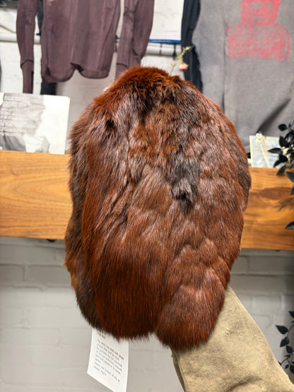 AW1997 Maison Martin Margiela x Bless Genuine Red Fur Wig