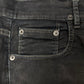 Rick Owens ‘Detroit Cut’ Waxed Black Denim