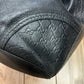 Gucci ‘Guccisima’ Black Leather Monogram Hobo Bag