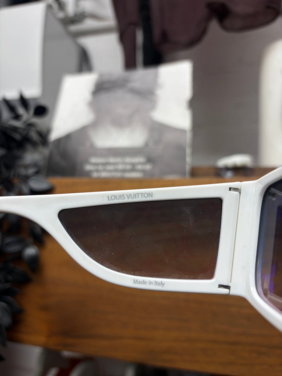 SS2021 Louis Vuitton by Virgil Abloh ‘Sideway’ Blue Monogram  Sunglasses