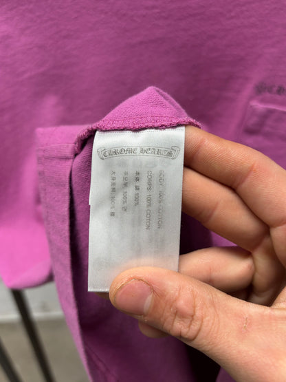 Chrome Hearts x Matty Boy ‘Spider Web’ Purple Graphic T-Shirt