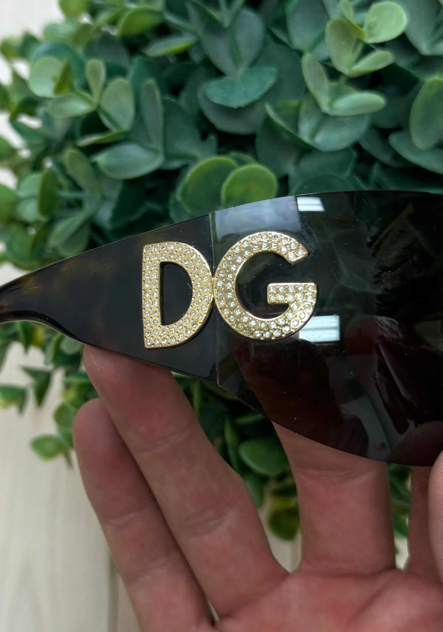 Dolce & Gabbana D&G Rimless Shield Sunglasses