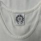 Vintage Chrome Hearts ‘T-Bar’ Cross Logo Ribbed Tank Top