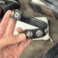 Chrome Hearts ‘Elemental’ Leather Button Snap Bracelet