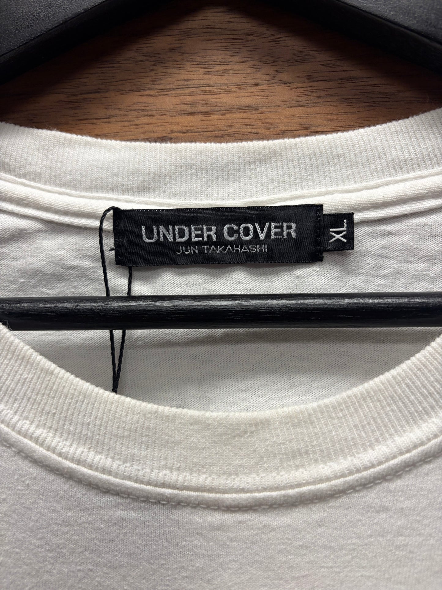 Undercover ‘Stay Safe’ Skoloct Bear White Graphic T-Shirt