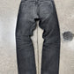 Vintage Helmut Lang ‘Overprint’ Low Rise Grey Bootcut Denim