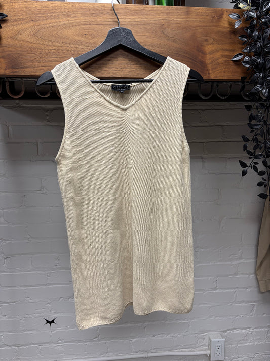 SS1995 Vintage Gucci by Tom Ford Cream White Knit Sweater Vest