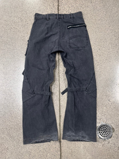 SS2023 Acne Studios ‘3D Pocket’ Flared Leg Cargo Pants
