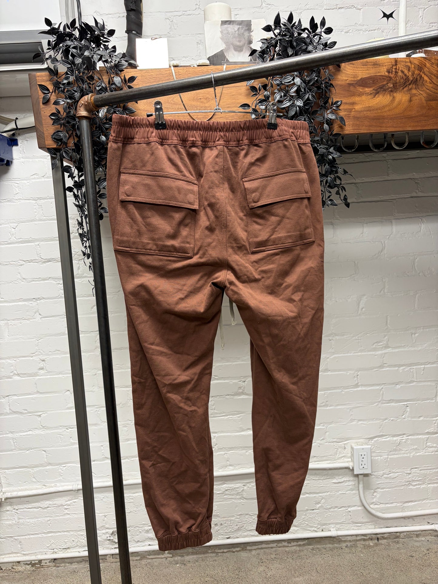 AW2022 Rick Owens ‘Strobe’ Pentagram Drawstring Sweatpants