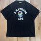 Bape College Logo Single Stitch Tee